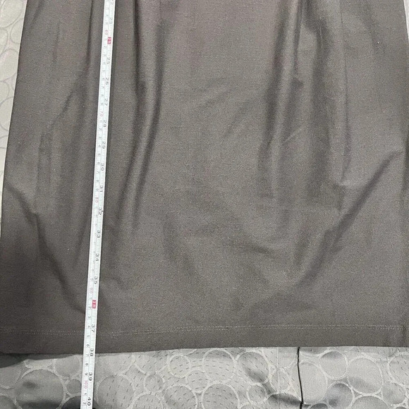 Eileen Fisher Washable Stretch Crepe Sleeveless Sheath Dress Petite Size Large - Picture 10 of 10